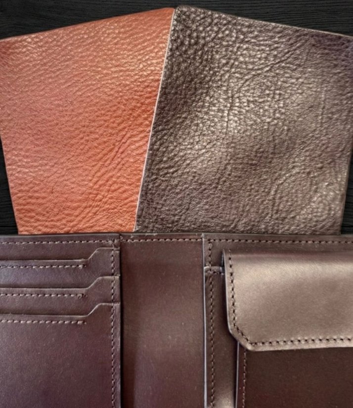 Kožená peněženka Classic - Hnědo / Hnědá (ihned k odběru)