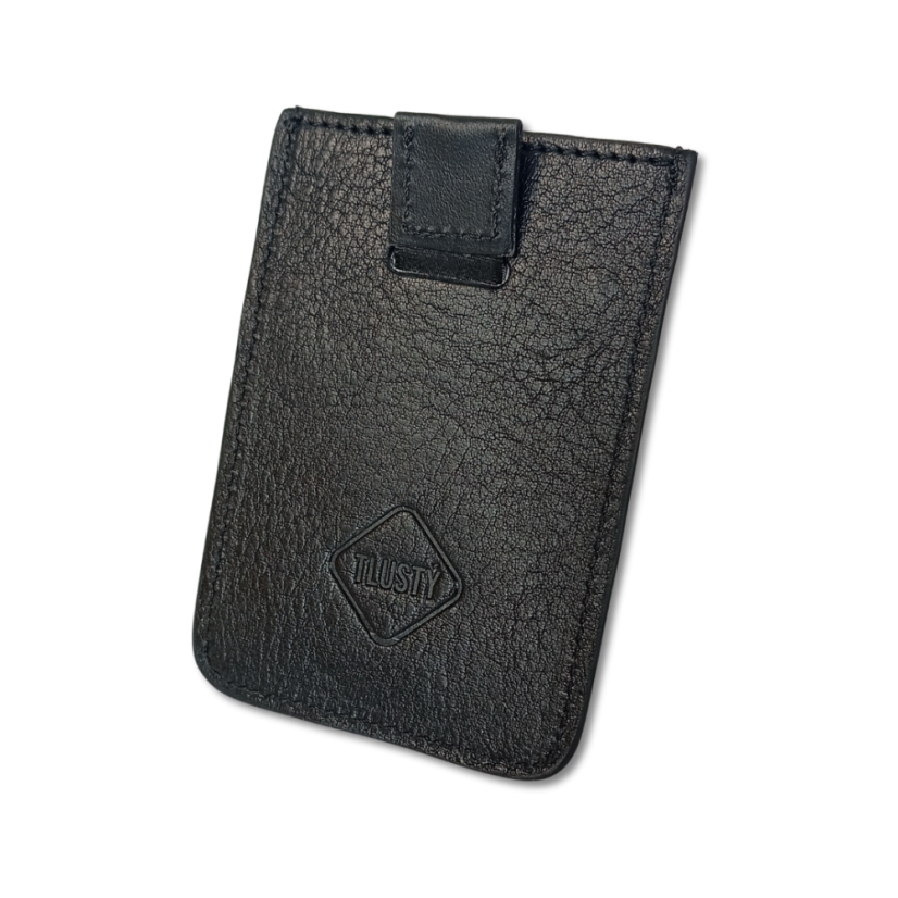 Mini peněženka Lux malá (skladem) - Barva kůže: Liscio Černá