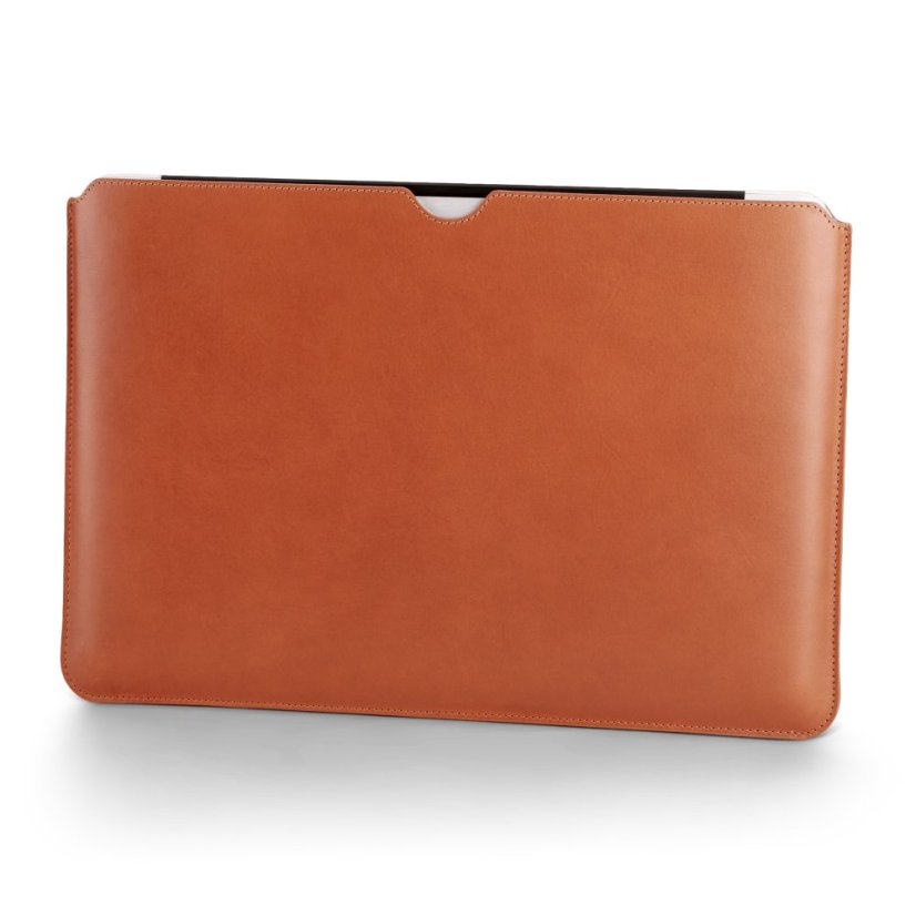 Kožené pouzdro na Macbook bez klopy