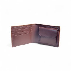 Kožená peněženka Classic - Koňak / Hnědá (vánoční nabídka)