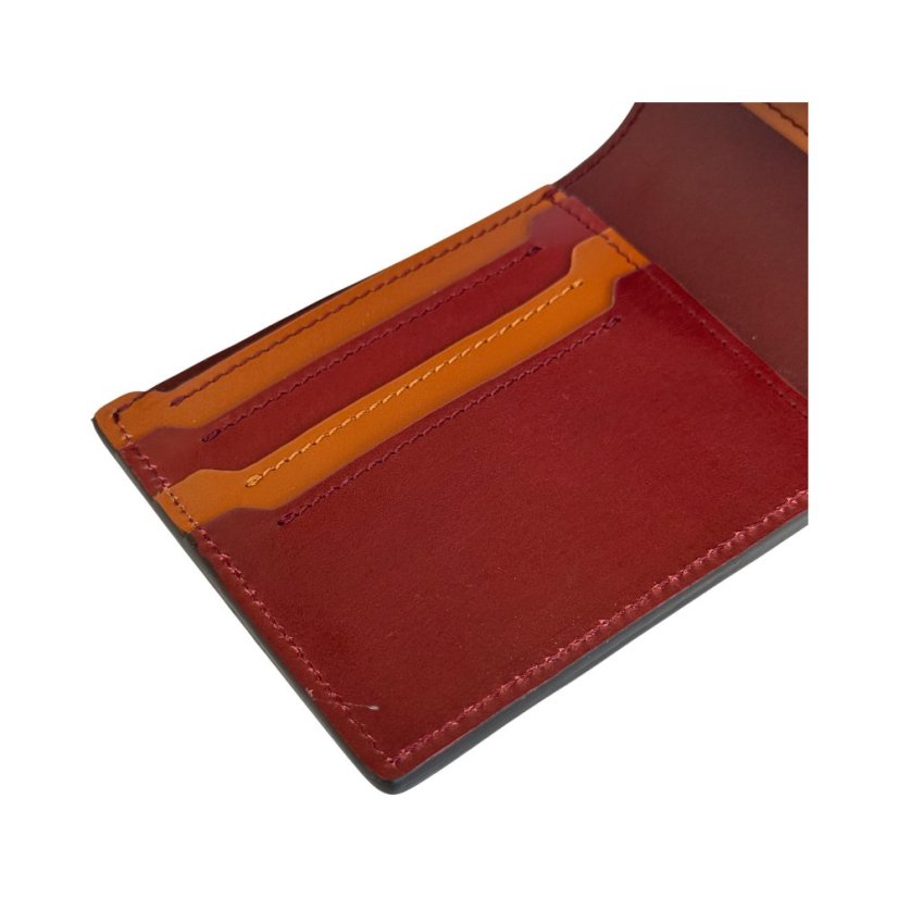 Kožená peněženka Classic (ihned k odběru) - Hnědá / Koňak - Oxblood