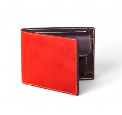 Kožená peněženka Classic (zakázková) - voskovaná