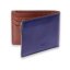Kožená peněženka Classic - Modro / Hnědá (vánoční nabídka)