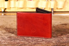 Kožená peněženka Classic (zakázková) - voskovaná