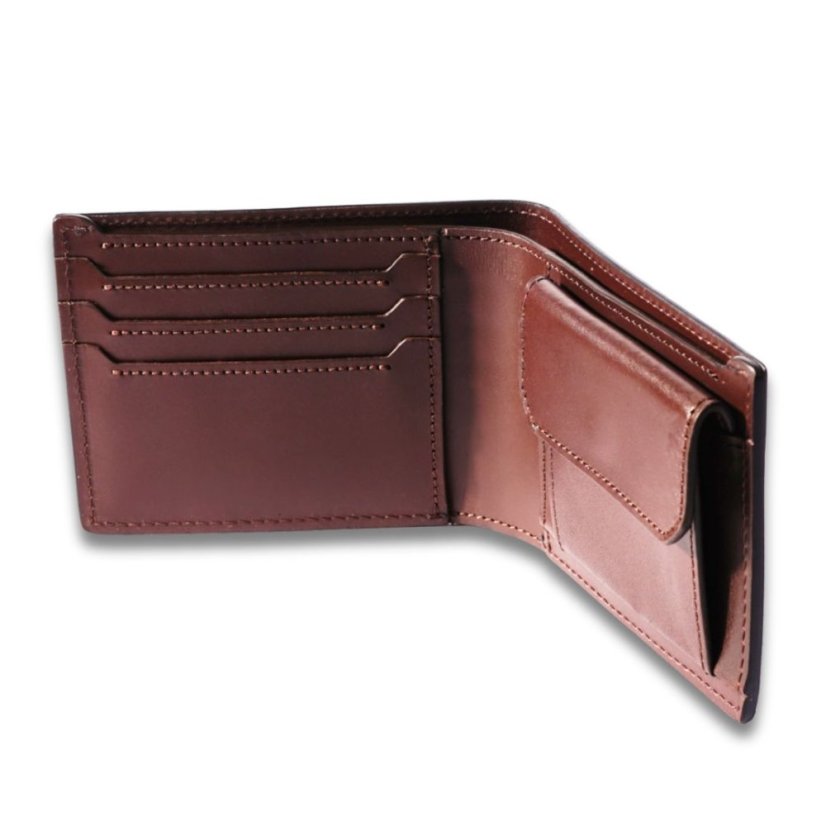 Kožená peněženka Classic - Modro / Hnědá (vánoční nabídka)