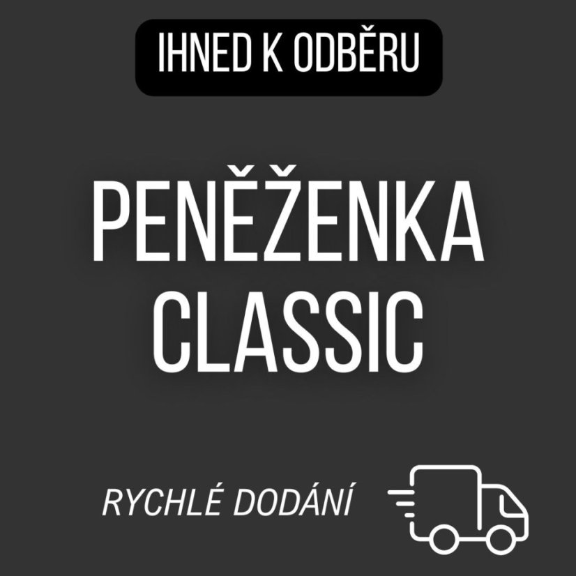 Kožená peněženka Classic (ihned k odběru) - Barevná kombinace: 12 Classic - kaštanová, hnědá