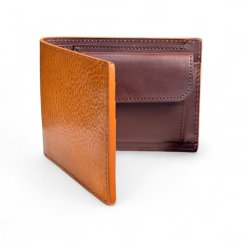 Kožená peněženka Classic - Koňak / Hnědá (vánoční nabídka)